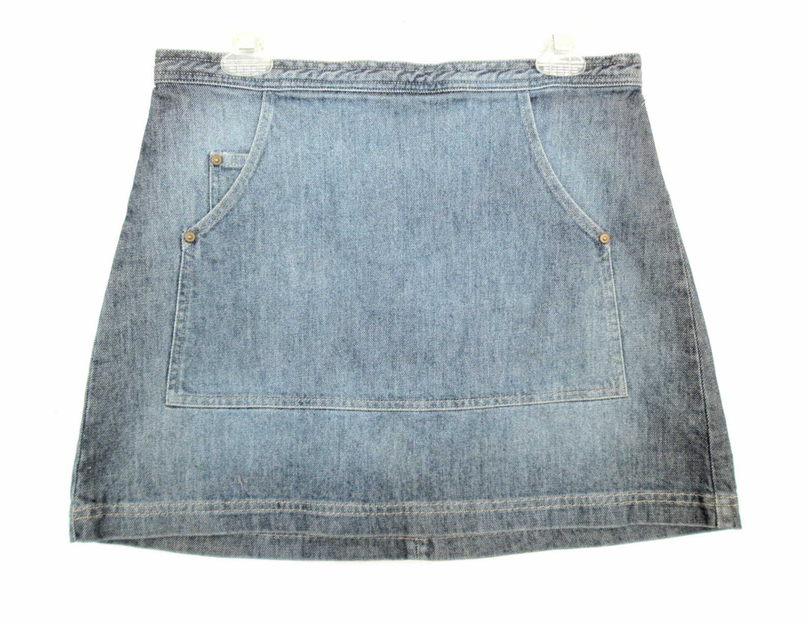 Denim Skirt 90s Jean Skirt Denim Mini Skirt A Line Mini Skirt 1990s