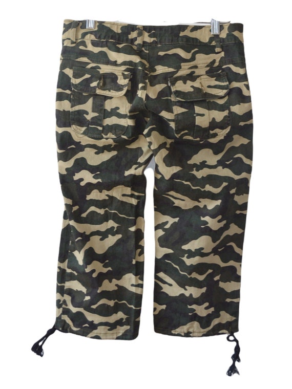 Y2K Camo Cargo Pants Y2K Pants Low Rise Pants 200… - image 7