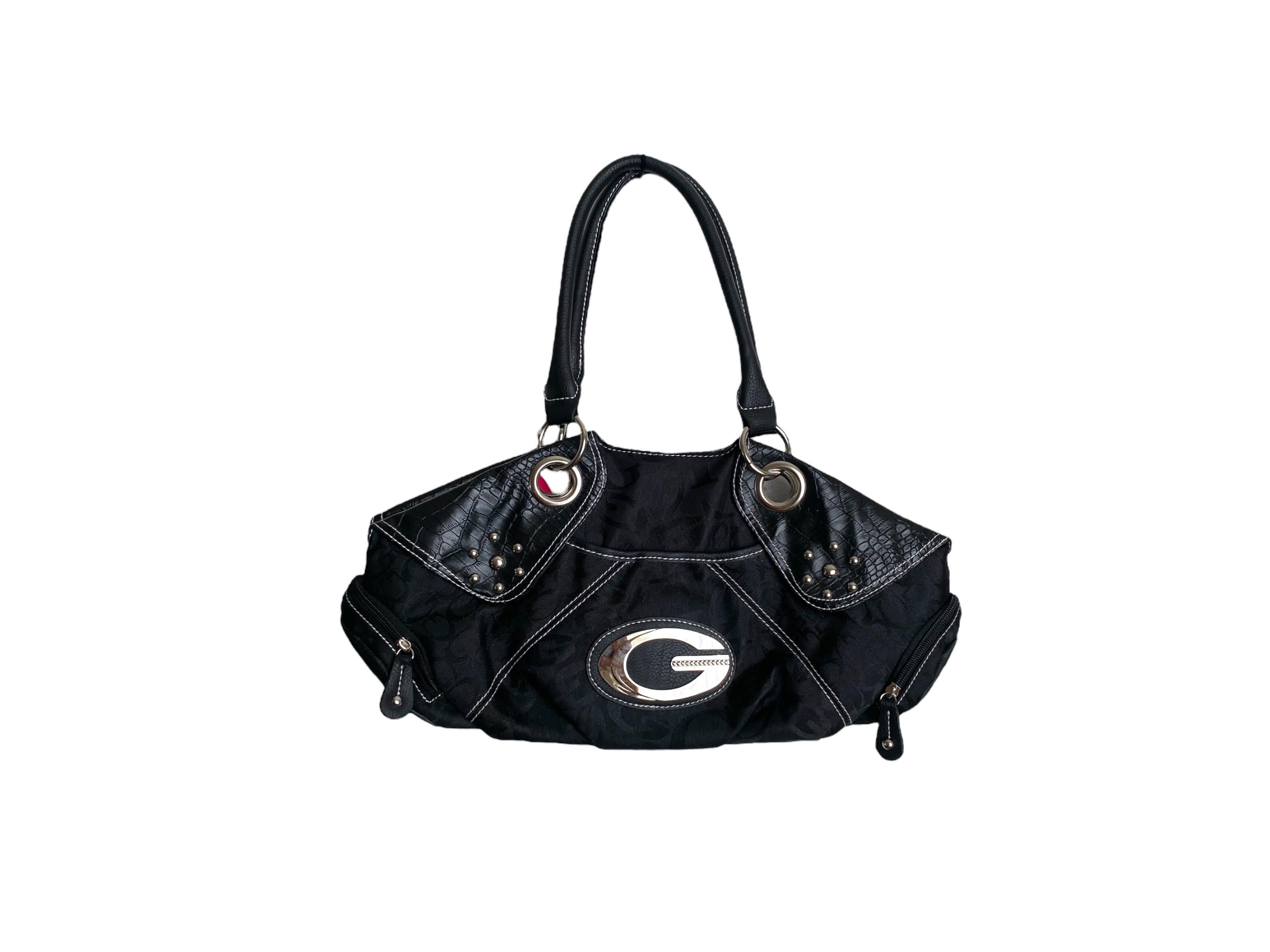 Diesel Archive Leather Shoulder Bag Y2K Vintage Studs