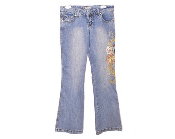 00s　B.C.B.C indigo flare denim pants Y2K il_340x270.2666306582_krje.jpg