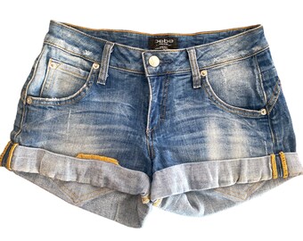 00s L.G.B. MIRCO MINI DENIM PANTS 25 y2k