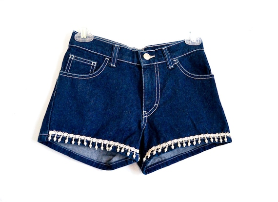 80's Shorts 80s Denim Shorts  Stonewash Jeans Hot… - image 1