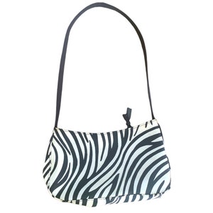 Y2K Purse  Vintage 2000&#39;s Small Bag Animal Pattern Black White Vintage 2000&#39;s Bohemian Romantic Grunge Shoulder Purse Bag