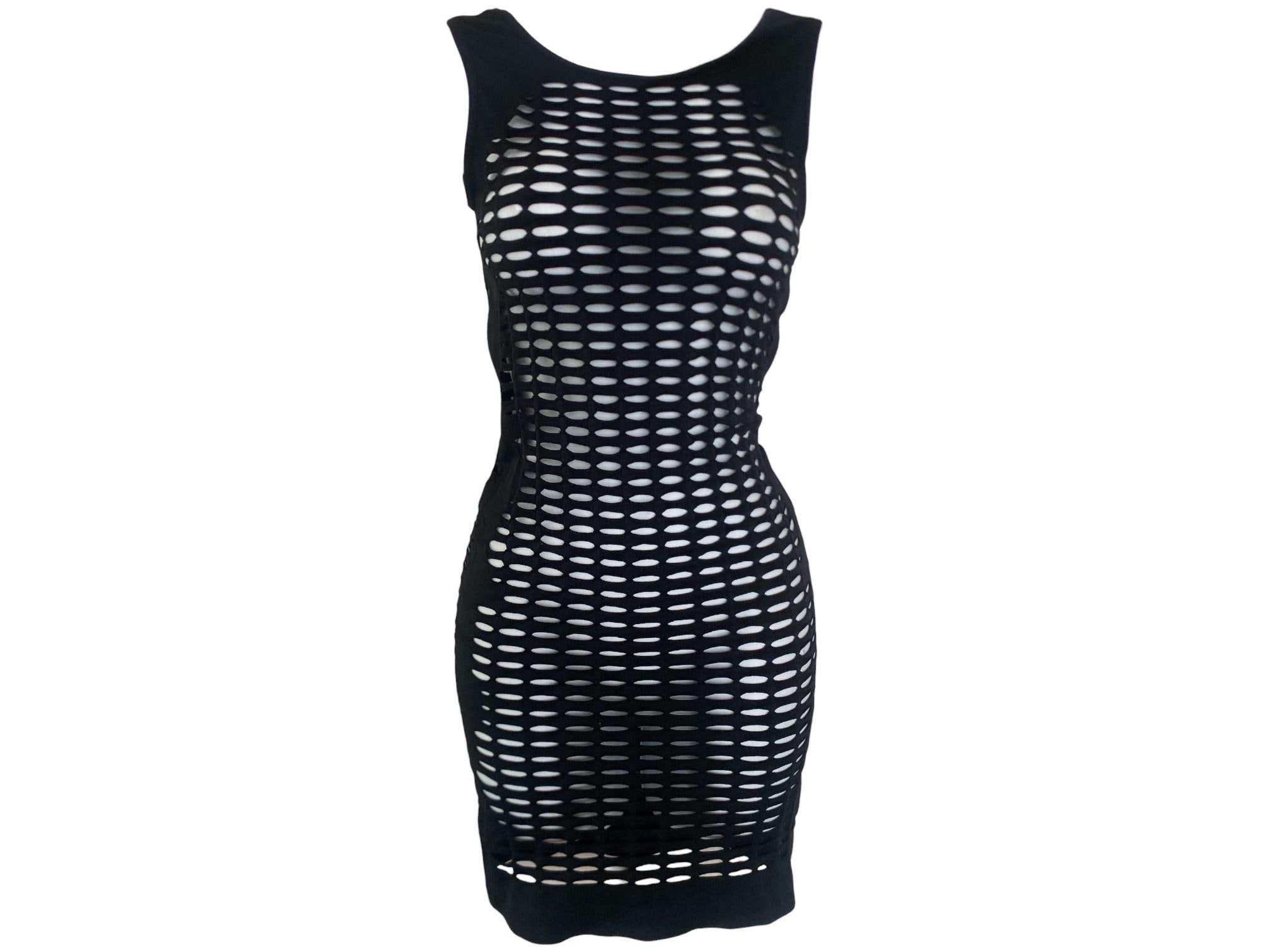 Fishnet Mini Dress