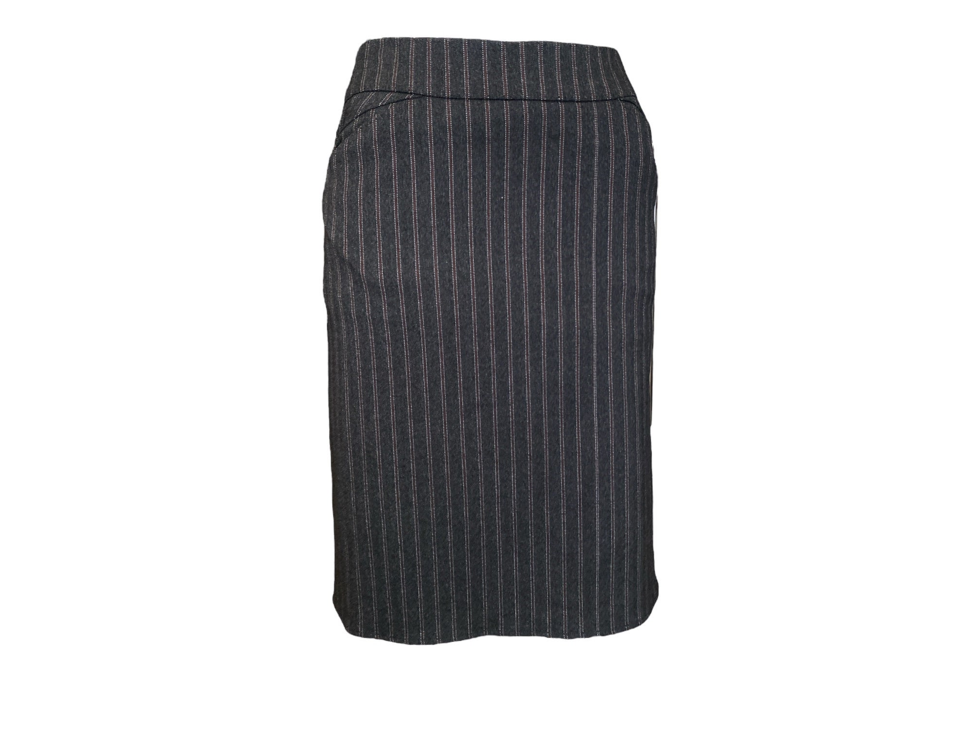 ★LOW CLASSIC★ RELAXED SLIT LONG SKIRTGREY STRIPE LC251SK01 stylein-minimalistic-