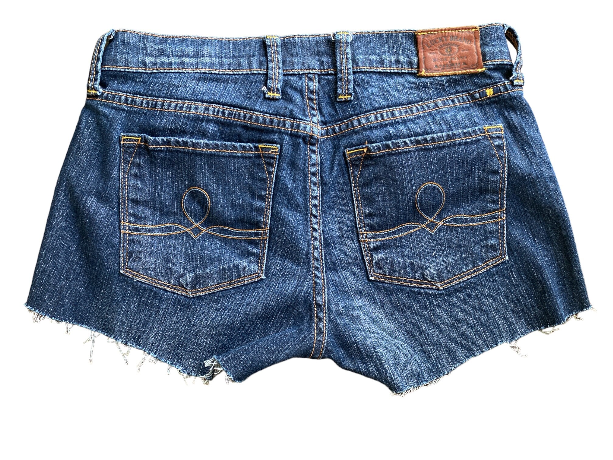 Y2K Denim Shorts Low Waisted Blue Jean Short 00s Jean Shorts Low