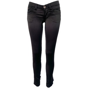 00s y2k Coated Denim Pants Black Stads Miss Sixty Black Jeans Y2K 