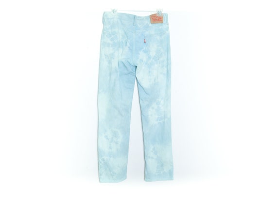 Levis Jeans 30 Tie Dye  Boyfriend Jeans High Wais… - image 6