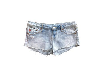 Y2K Diesel Denim Shorts Low Waisted Blue Jean Short 00s Low