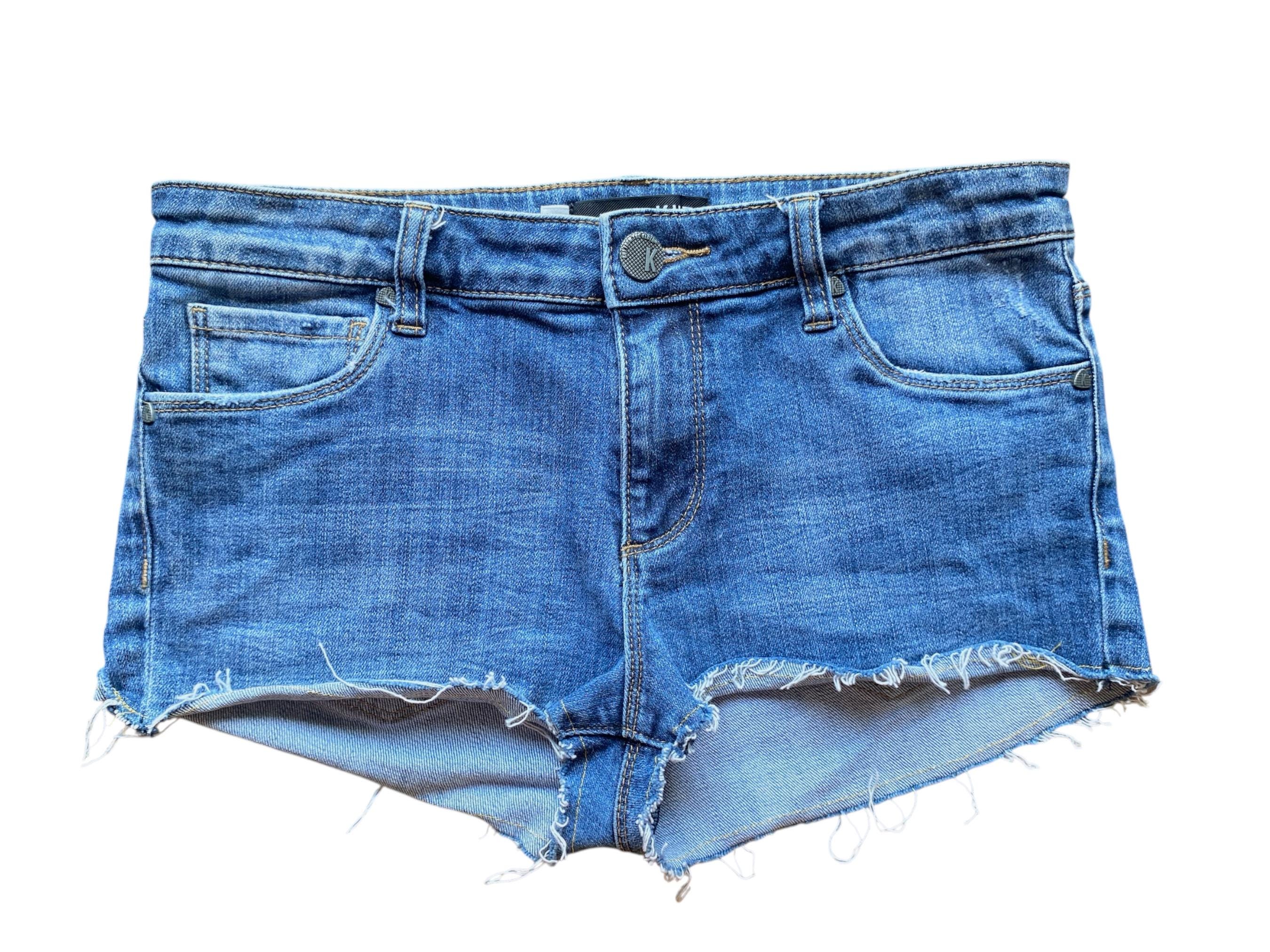 Y2K Denim Shorts Low Waisted Blue Jean Short Y2k Short Shorts