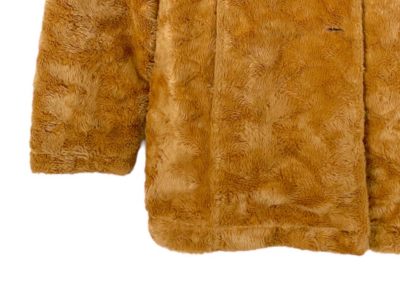 Brown Fur Jacket 1970's Penny Lane Jacket Fluffy … - image 10