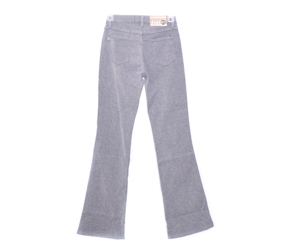Flared Y2K Gray Jeans Denim Y2K Flare Pants High … - image 7