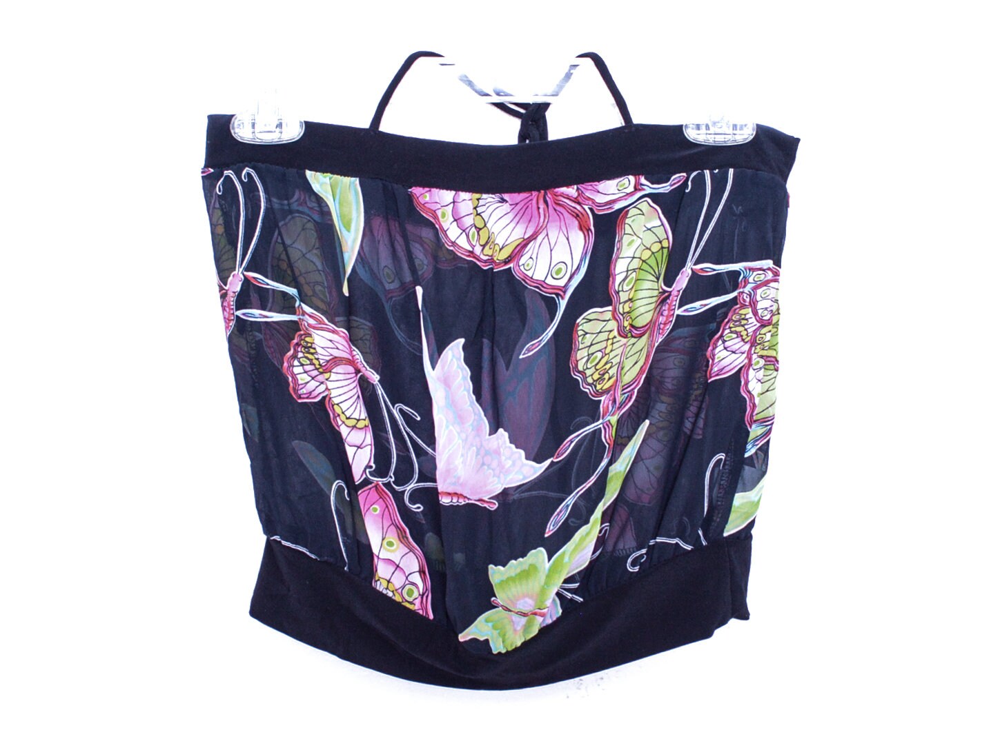 y2k butterfly halter top