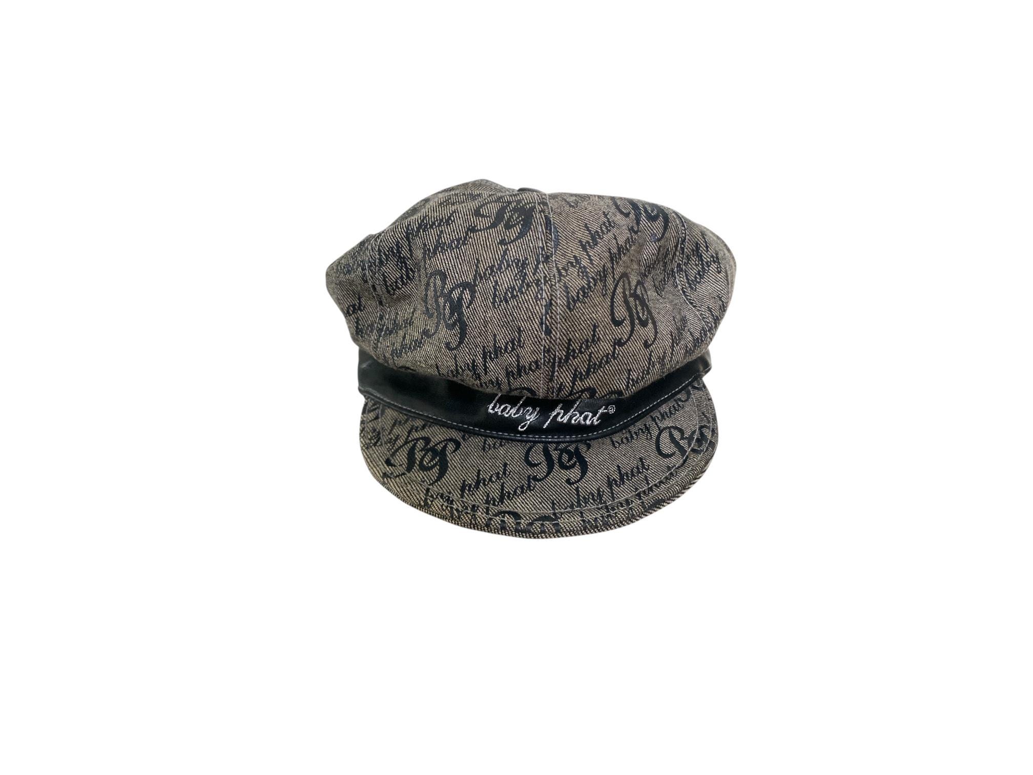 Y2K Baby Phat Cap Denim Monogrammed Vintage Early 2000s Baby 