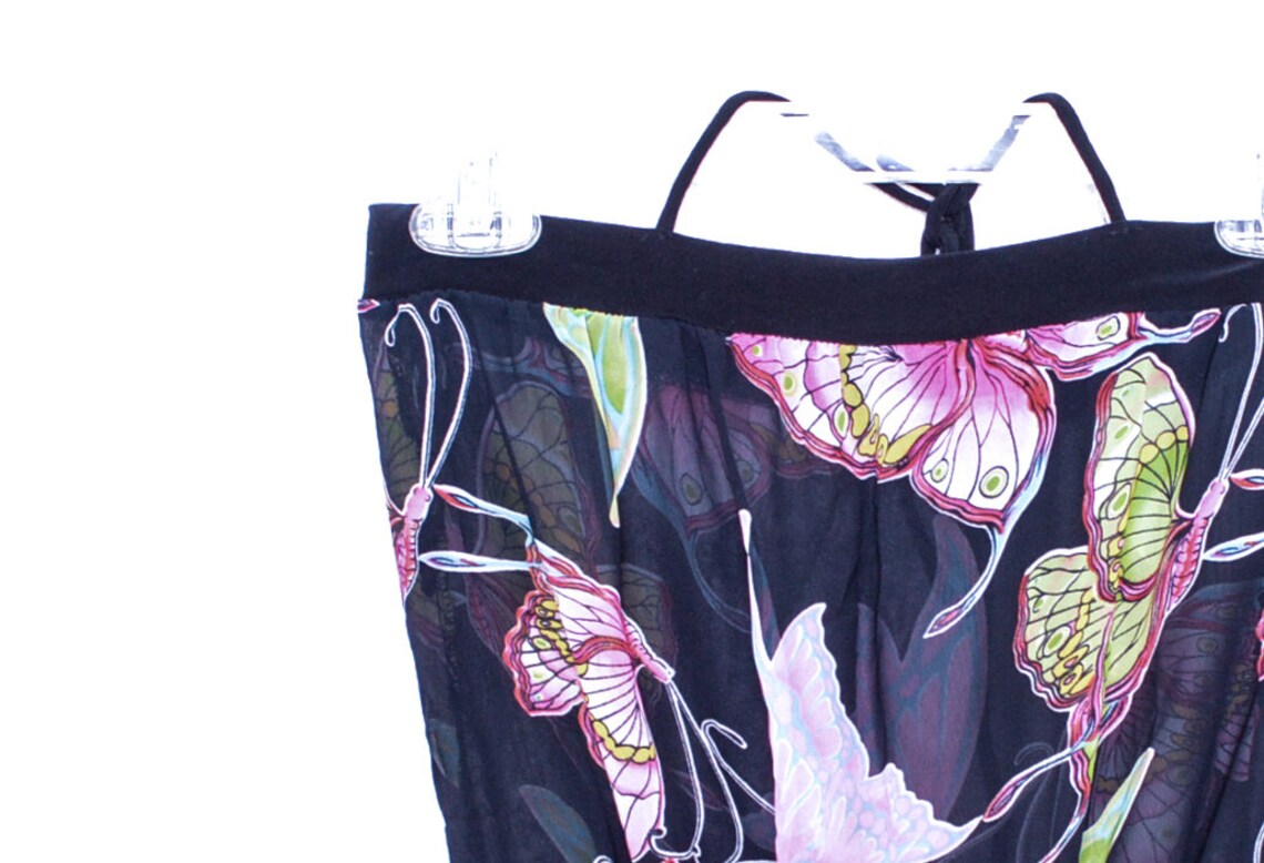 y2k butterfly halter top