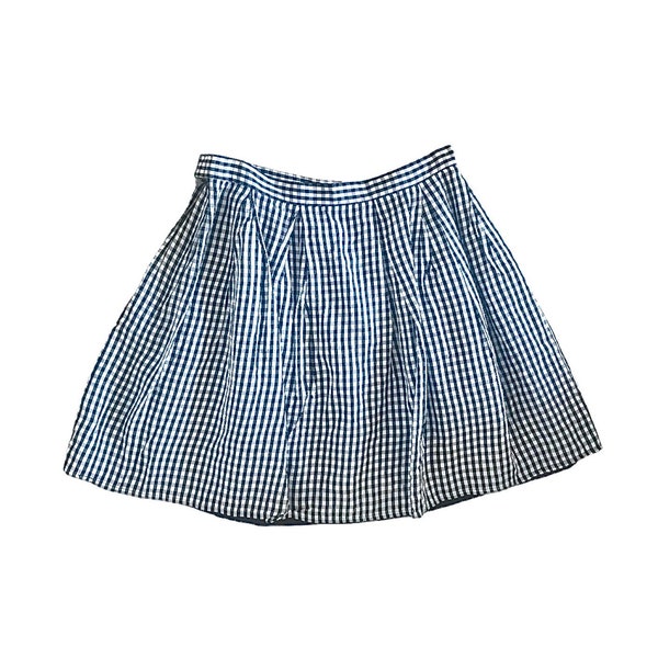 90's Plaid Mini Skirt Black White Mini Skirt 90s Grunge Boho Checkered  Skirt High Waisted 1990s Festival Bohemian Skirt - S