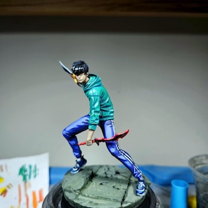 solo leveling sung jin woo 2d painted