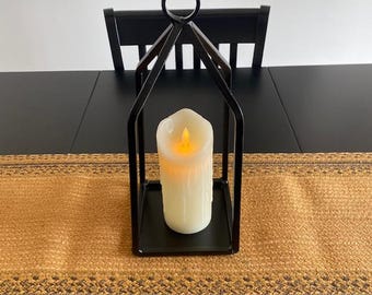 Amazon.com: Sungmor Cast Iron Pinecone Candle Holder  Cast Iron‎ Pinecone Lantern Candle Holder Rustic Farmhouse Decor main image 1