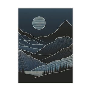 Pacchetto di cartoline con vista sulle montagne, biglietti d'auguri a tema natura, cartoline panoramiche per gli amanti dei viaggi, biglietti d'arte ecocompatibili, perfetti per qualsiasi