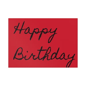 Alles Gute zum Geburtstag Postkarten | Fine Art Grusskarten | Geburtstagswünsche | Kunstdrucke für Feste | Personalisiert