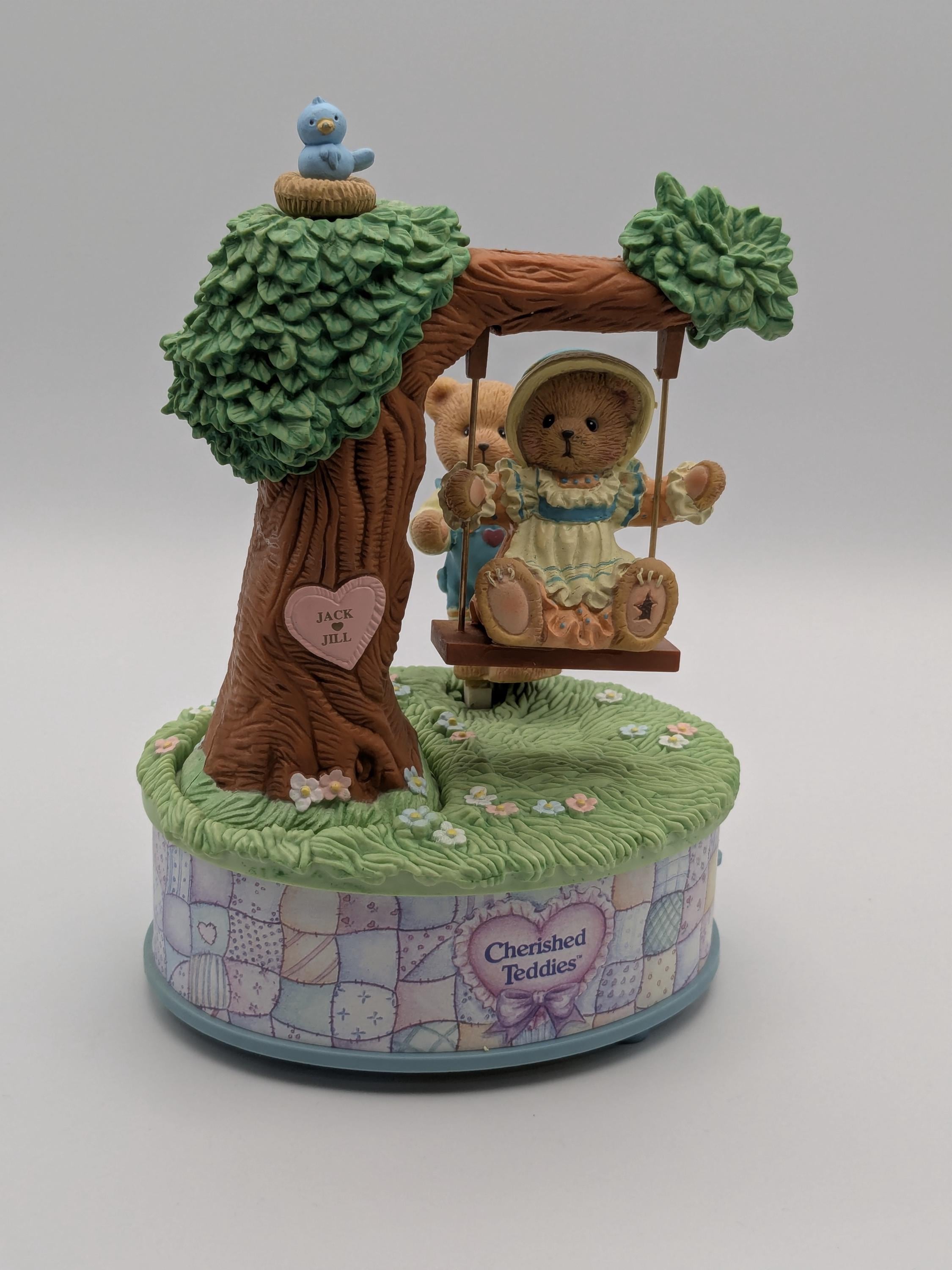 Cherished Teddies Enesco Jack & Jill Music Box, That's What