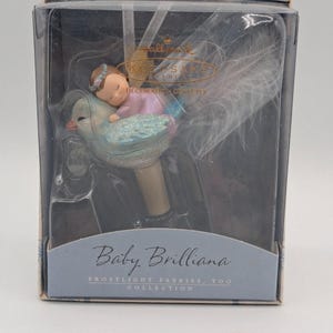 Hallmark Keepsake Baby Brilliana Frostlight Faeries Ornament 2002
