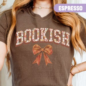 Book Lover Shirt, Fall Reading Gift, Comfort Colors Shirt for Reader, Cozy Book Lover, Book Club Tee, Literary Girl Shirt, Autum Bookish Tee