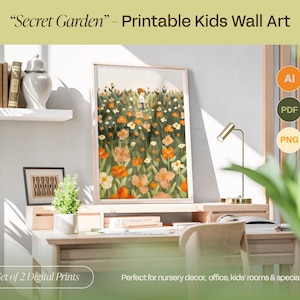 Secret Garden - Printable Kids Wall Art