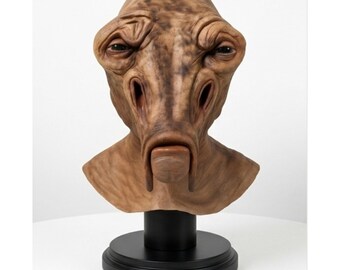 Ello Asty - Abednedo - Handmade Pilot Cosplay Helmet - Movie and Science Fiction Prop Replica - Latex Mask