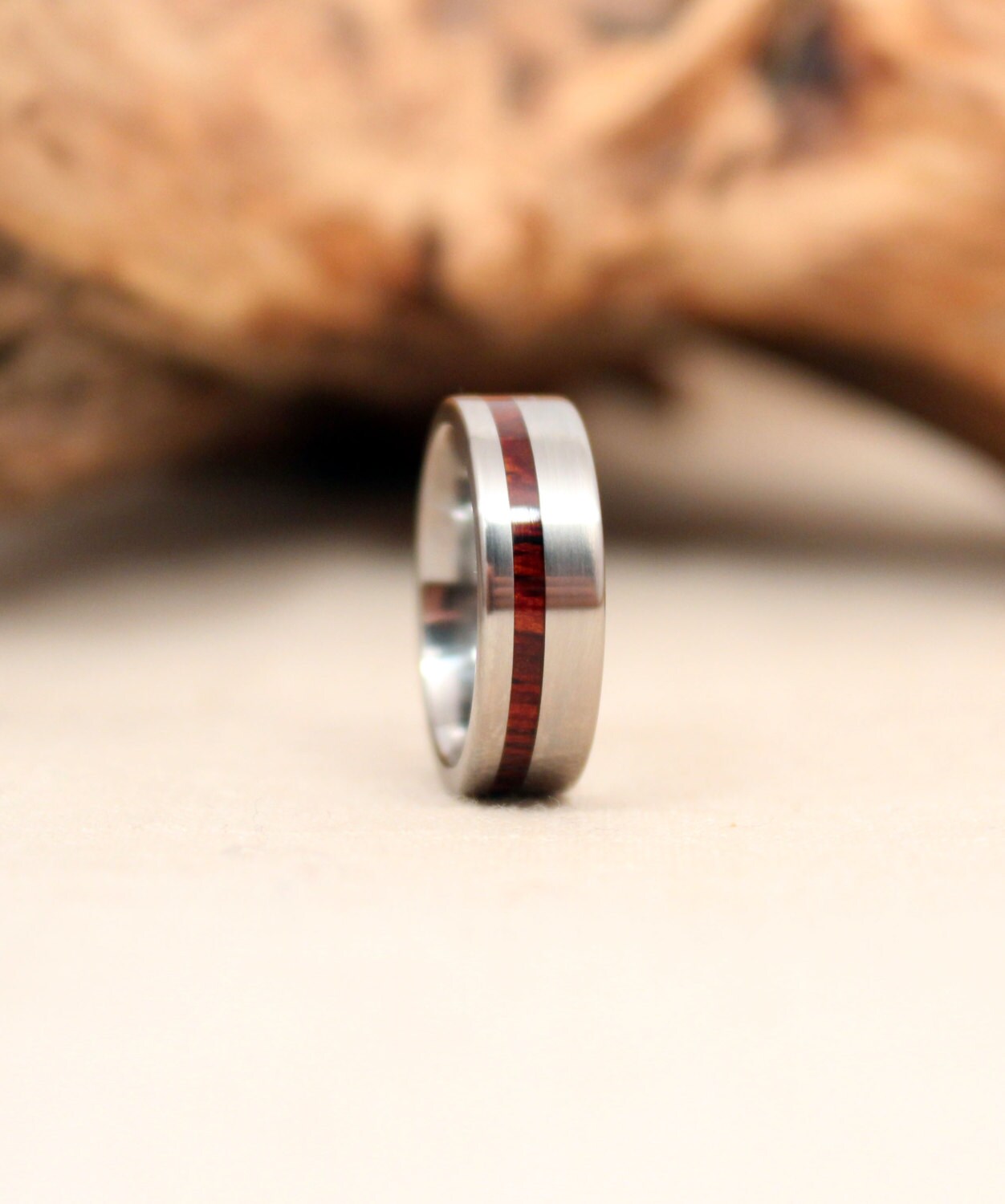 Cocobolo wood ring best sale