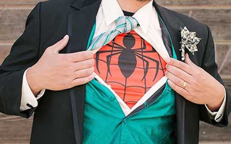 Comic Book Boutonnieres made to order, paper accessory, custom, wedding, groom, groomsmen, prom, military ball, officiant, ring bearer image 4