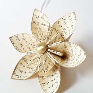 Custom Christmas Ornament-  Personalized with your names & date, custom message, gold, holiday decor, christmas ornament, gifts for mom