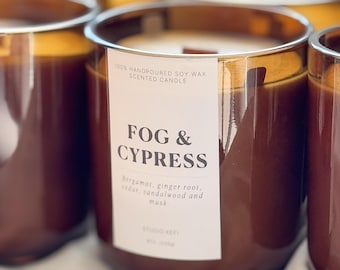 Designer Candle Dupes | Diptyque Tam Dao Dupe | 100% Soy Wax Candle Gift | Wood Wick | Luxury Gift | Organic Handmade Canadian | Home Decor