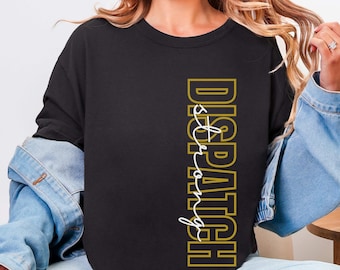 Thin Gold Line 911 T-shirt | Dispatch Strong