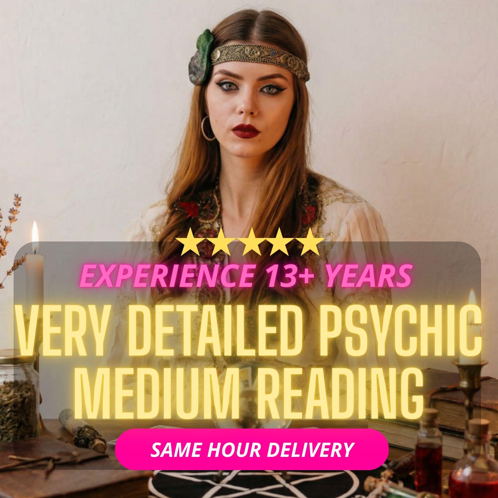 Lectura psíquica detallada del tarot: predicción de la línea de tiempo en la misma hora