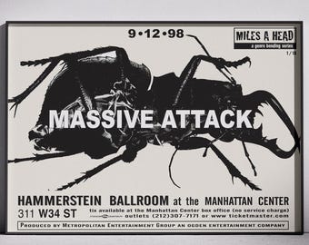ネットオフ 送料得店  Attack Massive - Promo Original Framed - 1998 - Mezzanine コレクション