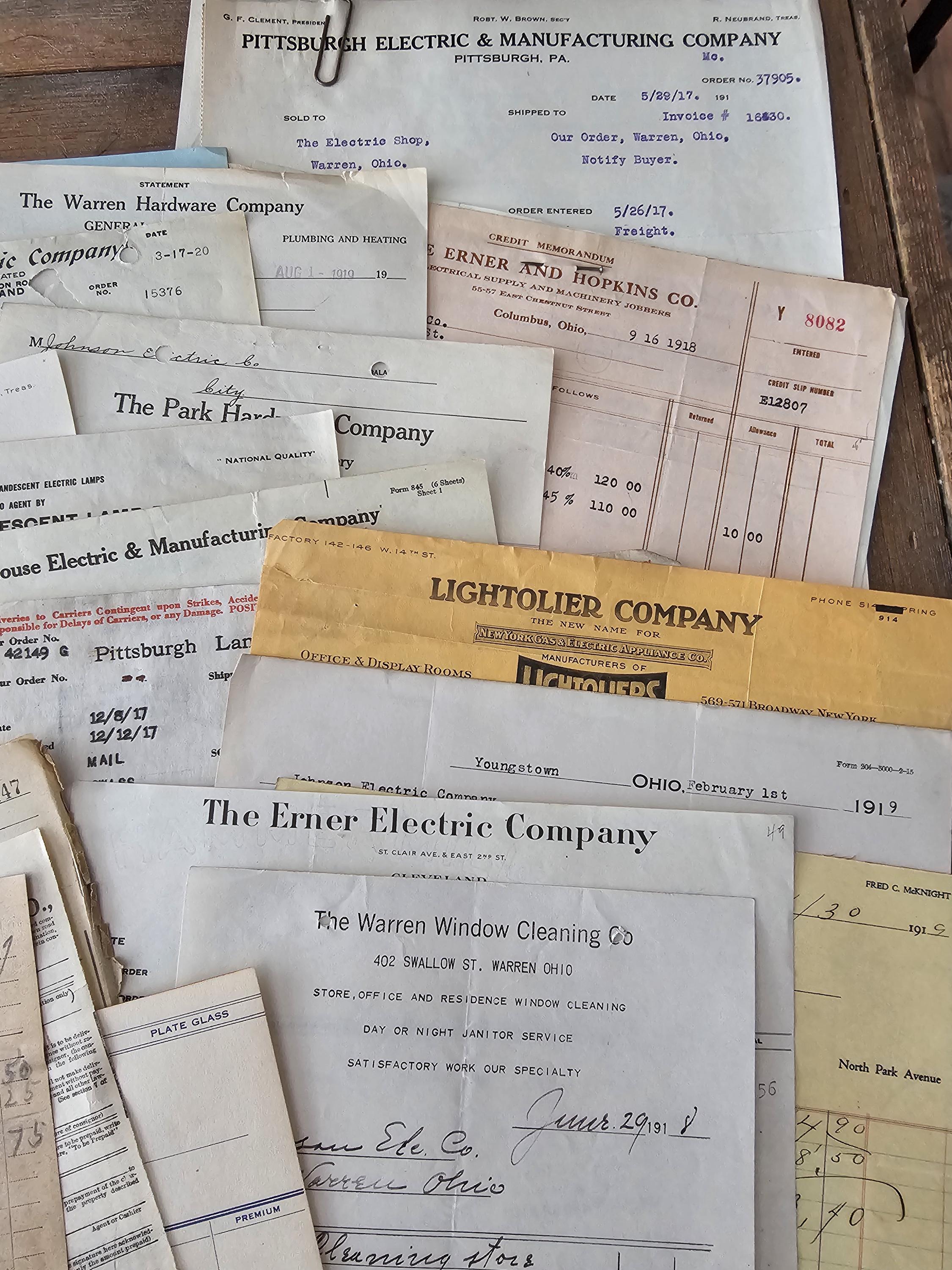 Antique/vintage Invoices/letterheads - Etsy
