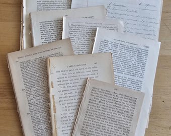 Late 1800s, early 1900s Foreign Language Paper Pack