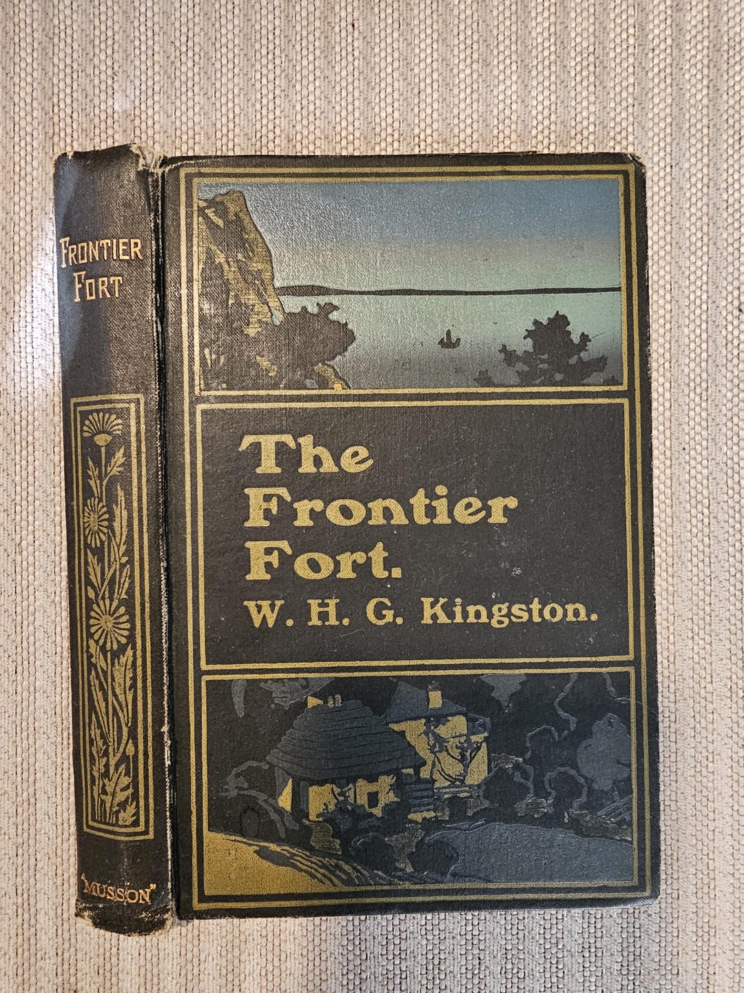 Frontier Fort Book Cover - Etsy