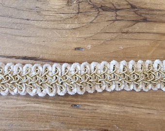 7/8" vintage trim sold in 30" lengths