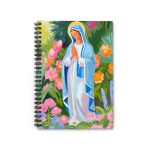 Spiralblock ""Blaue Mary"" - Linierte Linie."