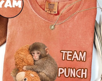 Team Punch Comfort Colors® T-Shirt, Baby Monkey Punch Shirt