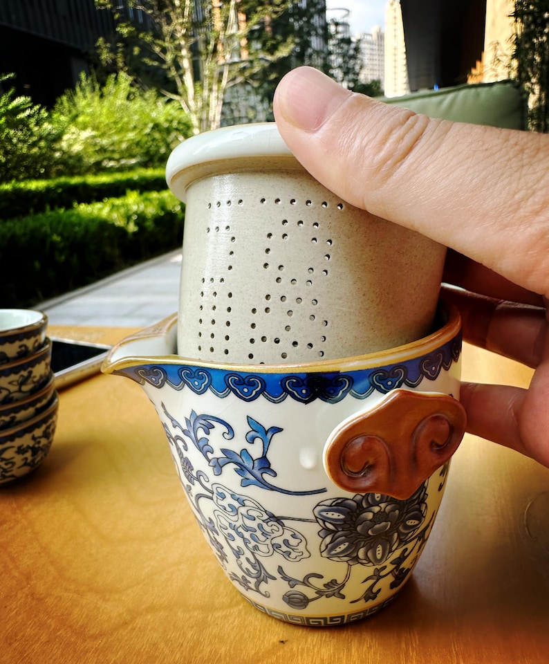 EasttreasureCrafts Ru Kiln Porcelain Tea Set - Thumbnail 5