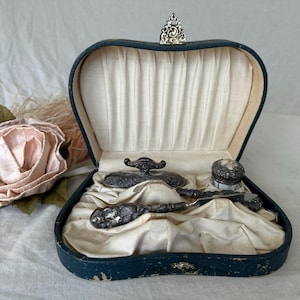 Antique Silver Manicure Set