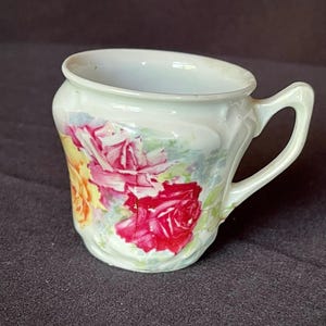 Antique Floral Cup