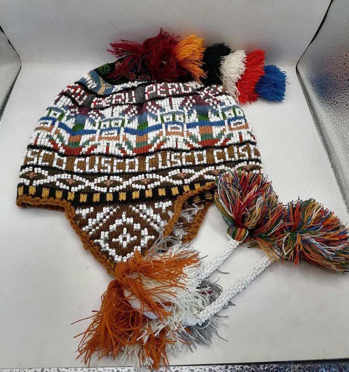Unisex Chullo Handmade Peruvian Crafts Winter - Etsy