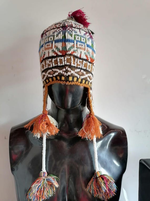 Unisex Chullo Handmade Peruvian Crafts Winter - Etsy display picture 1