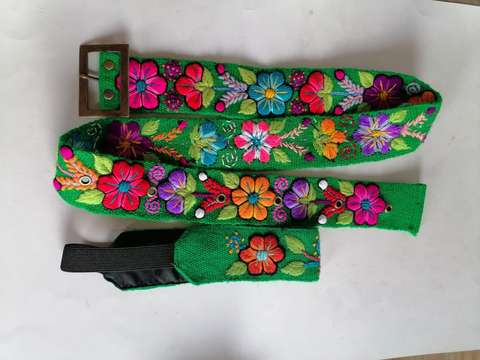 Headband Belt Set for Women Peruvian Crafts Peruvian Boho Headband – Peruvian Accent main image 3