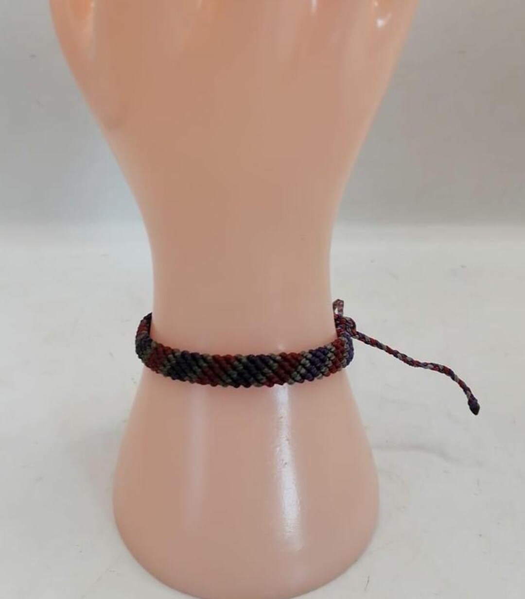 Men's Woven Macrame Thread Labyrinth Bracelet - Etsy