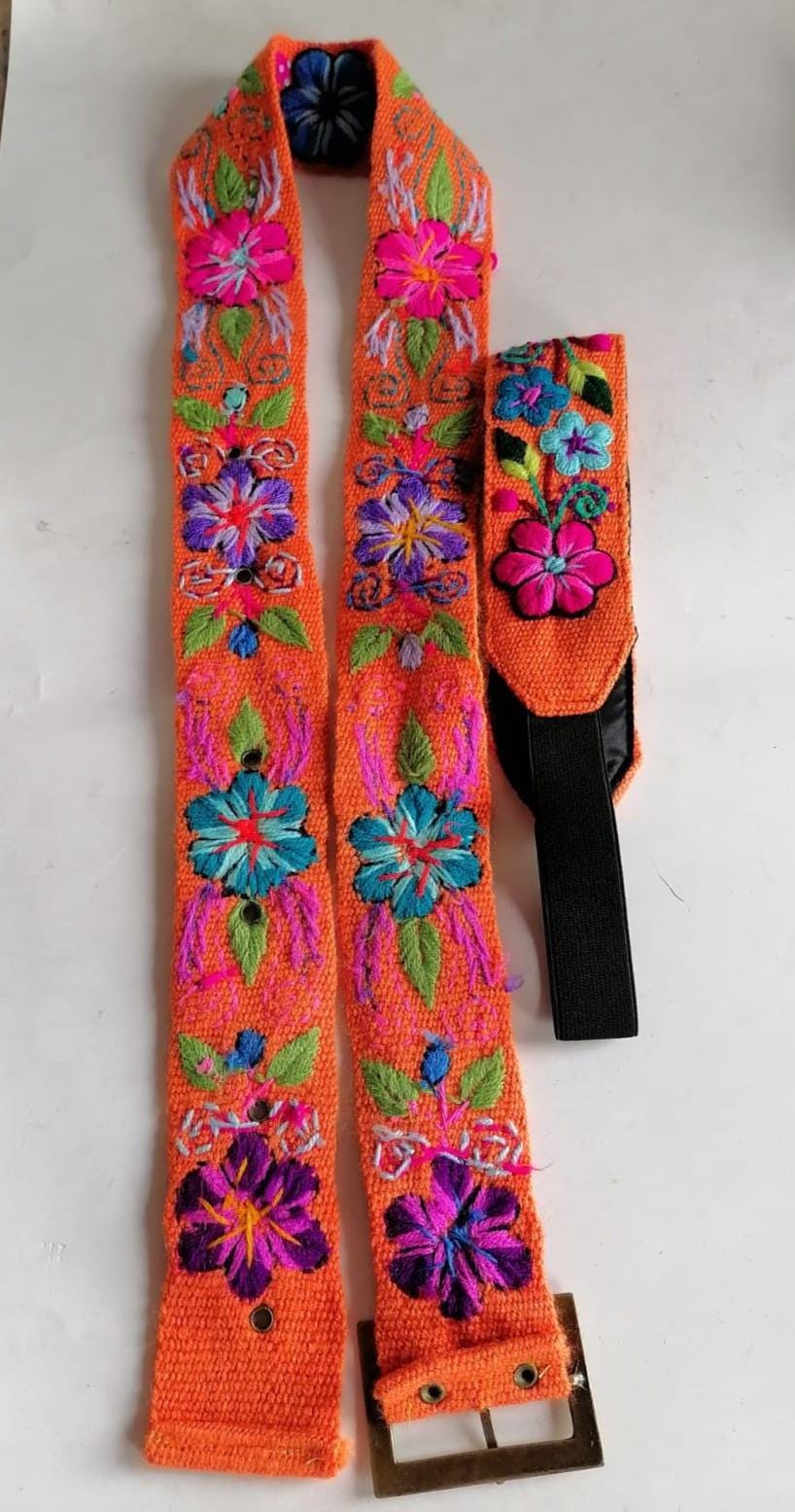 Headband Belt Set for Women Peruvian Crafts - Etsy Israel display picture 1
